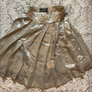 Silver Versace vintage skirt